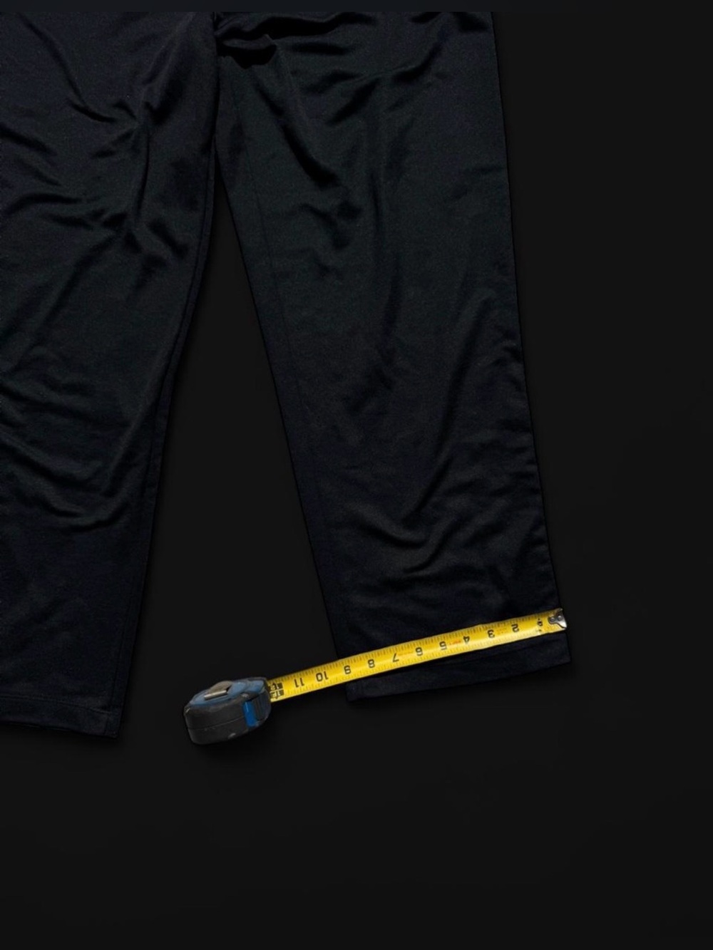 Tek Gear Women's Track Pants Black w/ Pink Stripes Size Large. - Picture 3 of 4